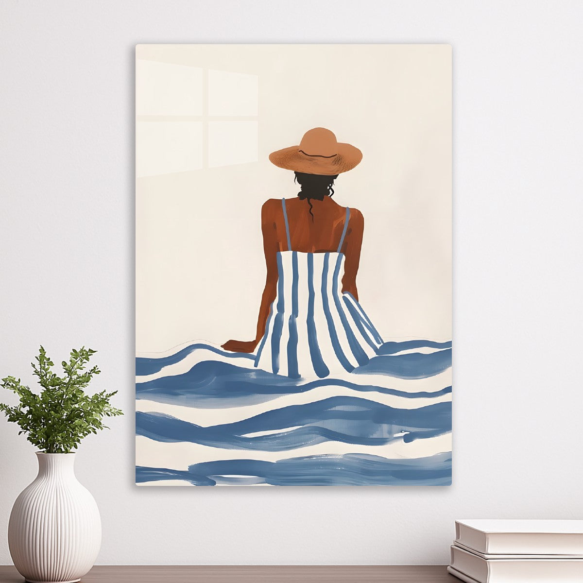 Ocean Gaze Minimalist Coastal