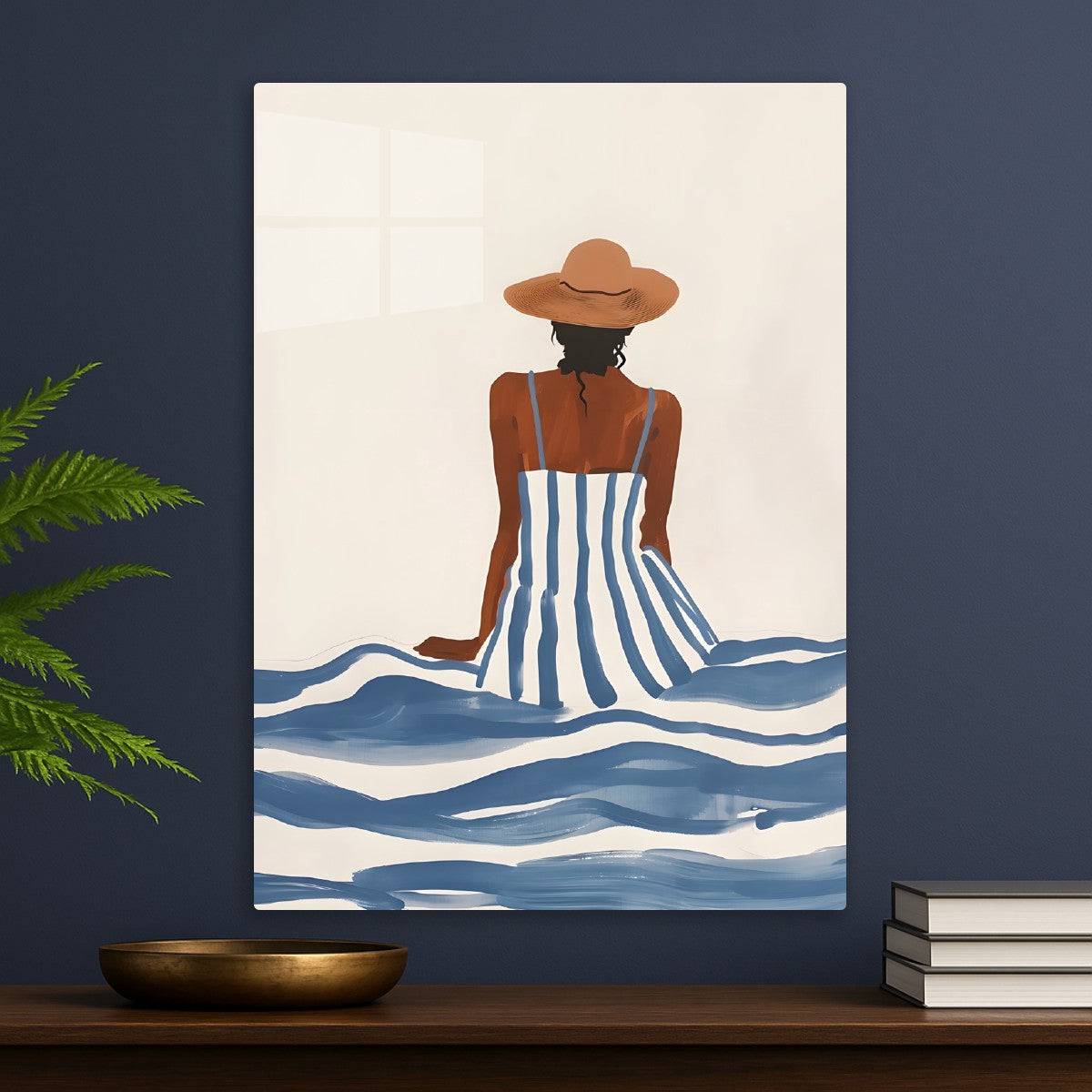Ocean Gaze Minimalist Coastal