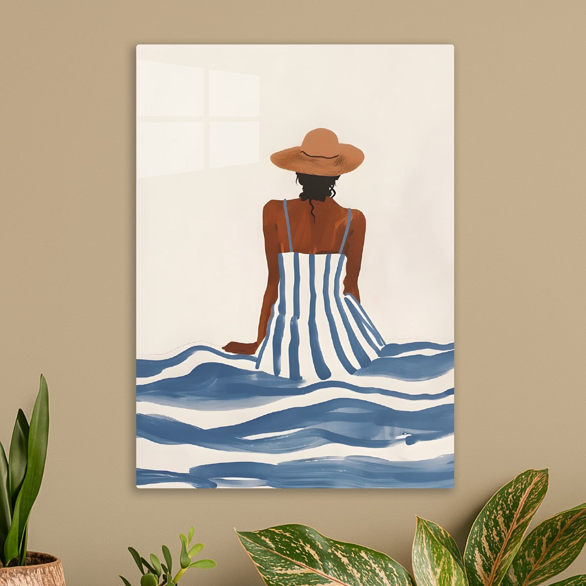 Ocean Gaze Minimalist Coastal