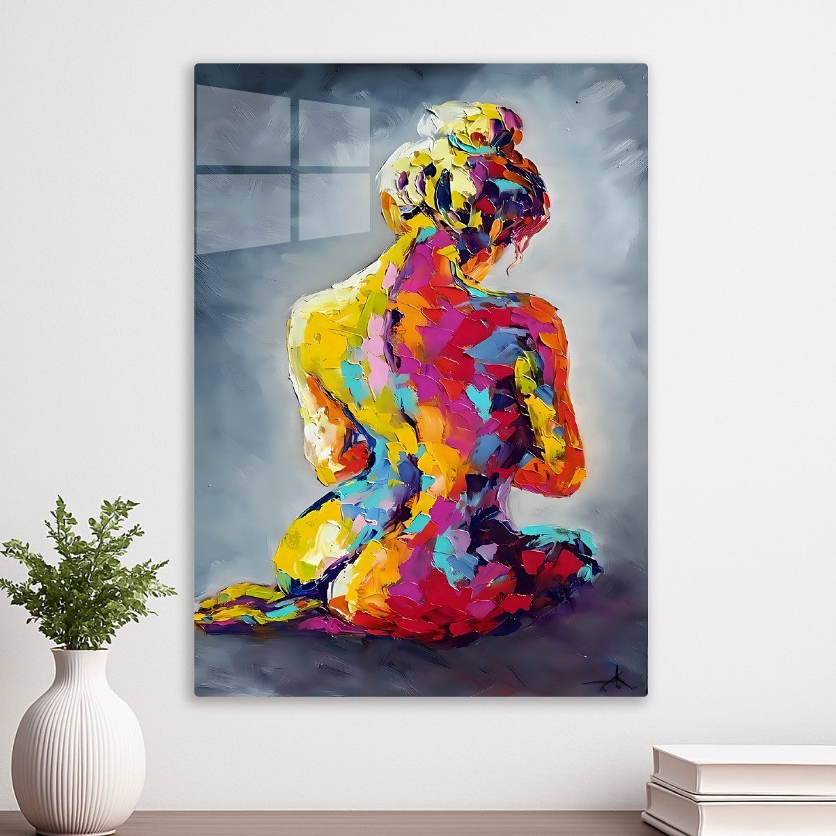Radiant Female Silhouette