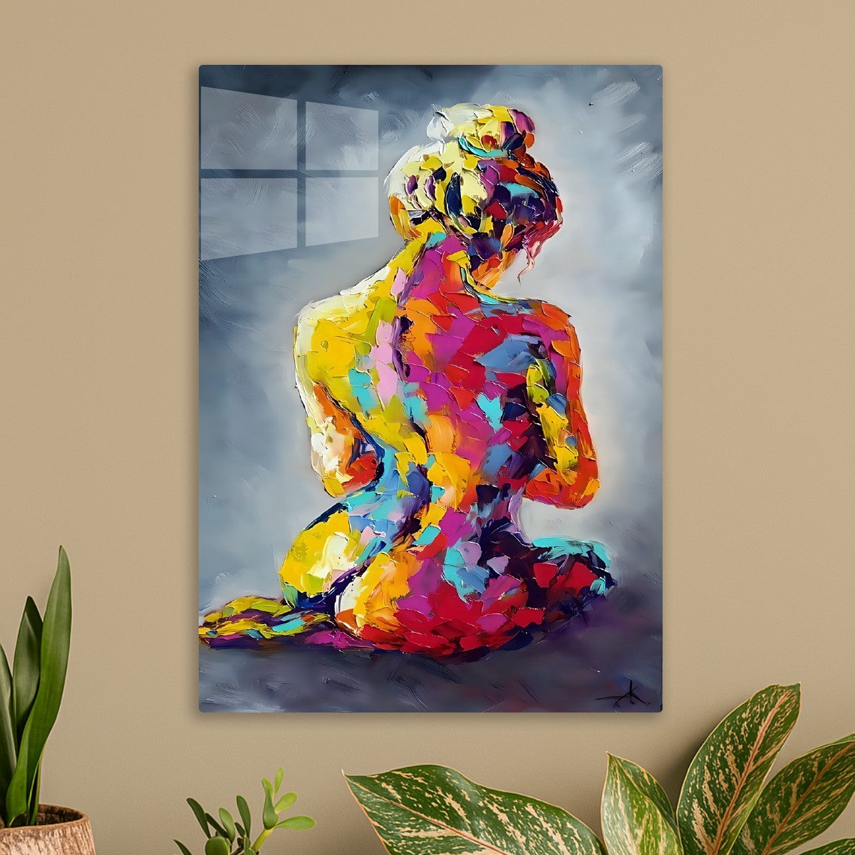 Radiant Female Silhouette