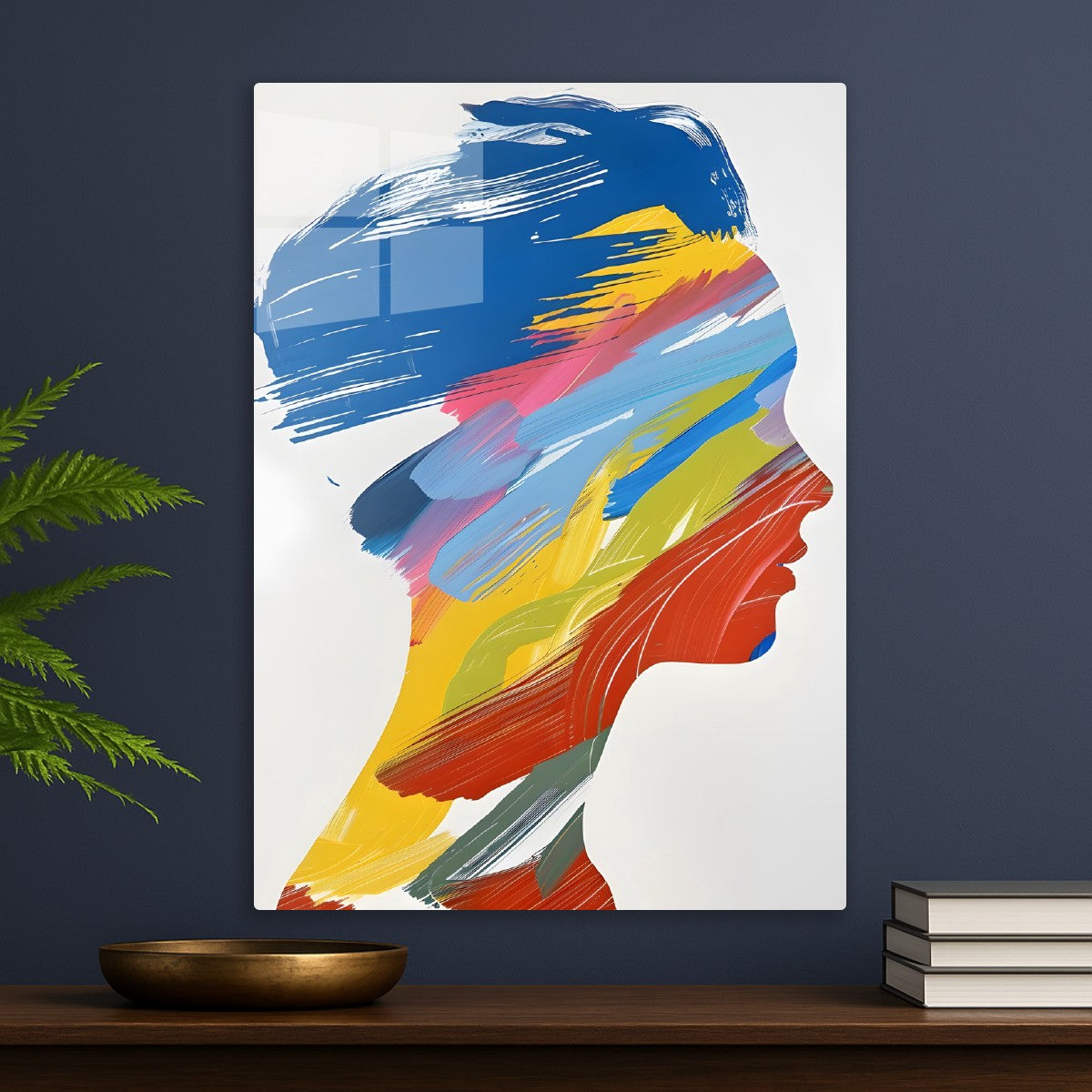 Vibrant Mind Colorful Brush