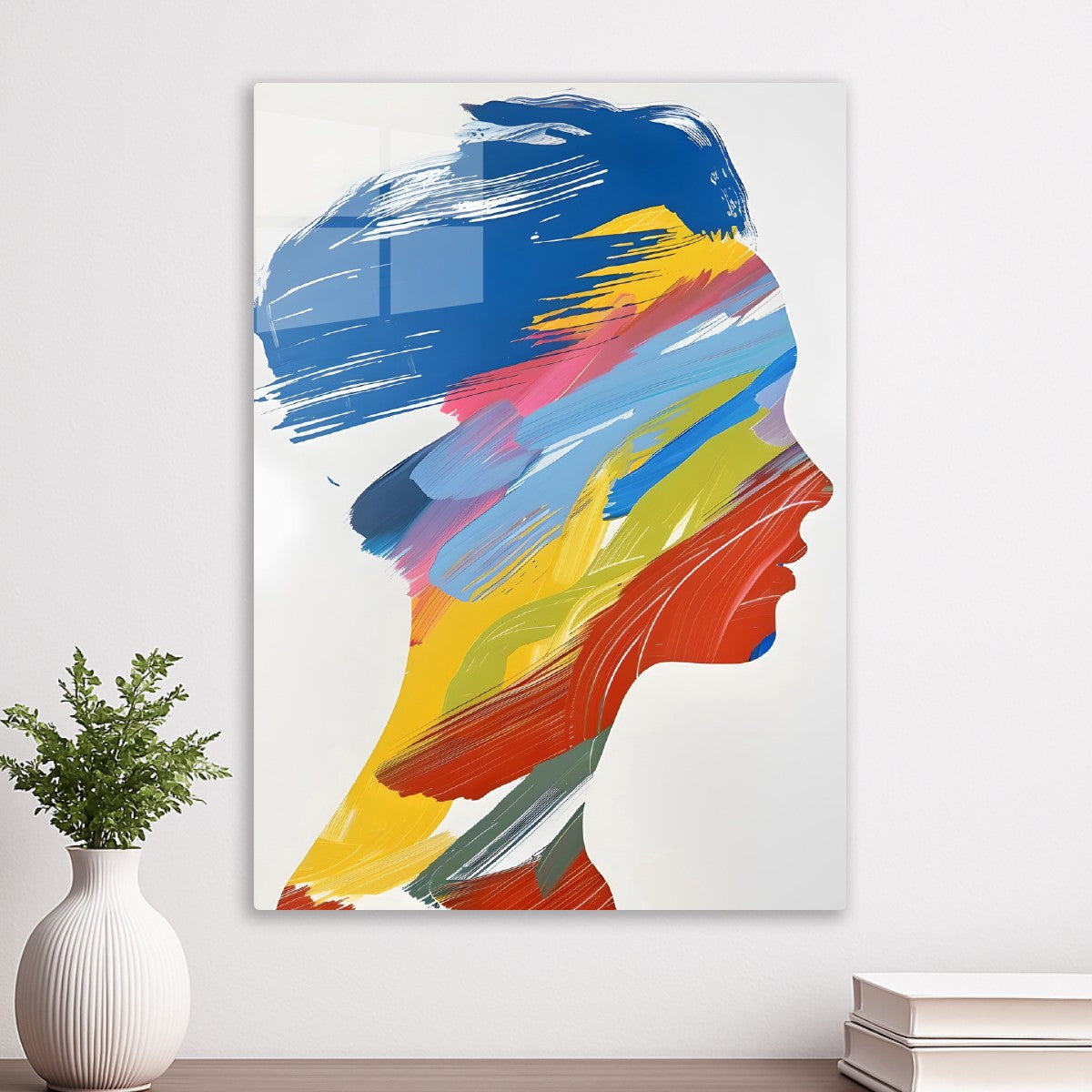 Vibrant Mind Colorful Brush