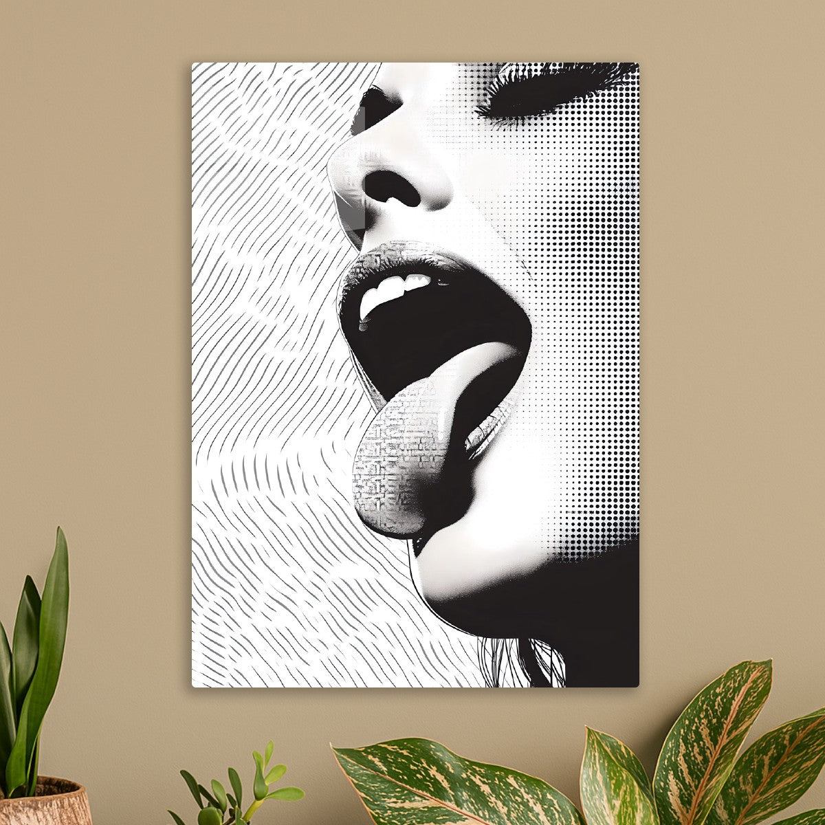 Pop Ink Seduction Black White