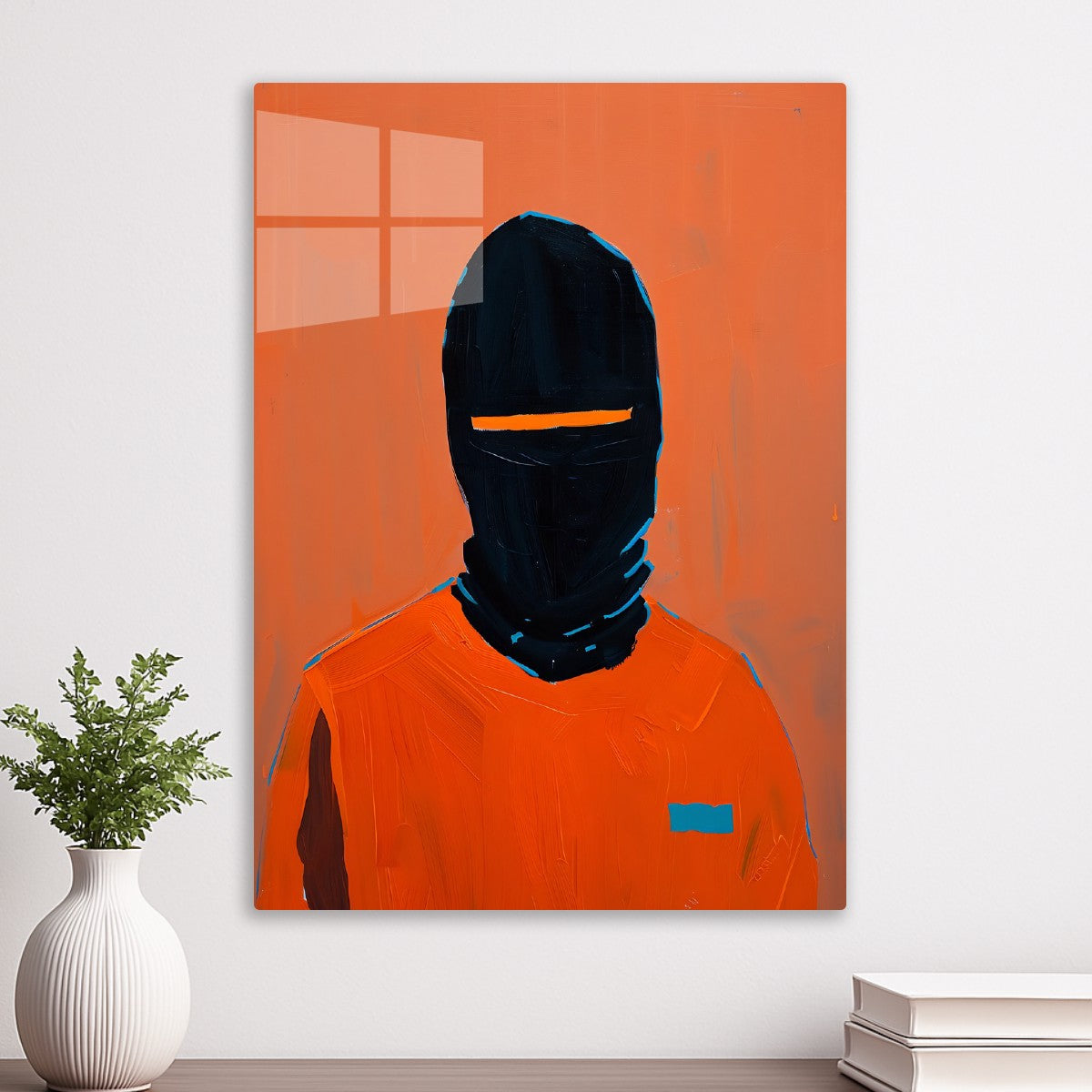 Masked Silence in Orange