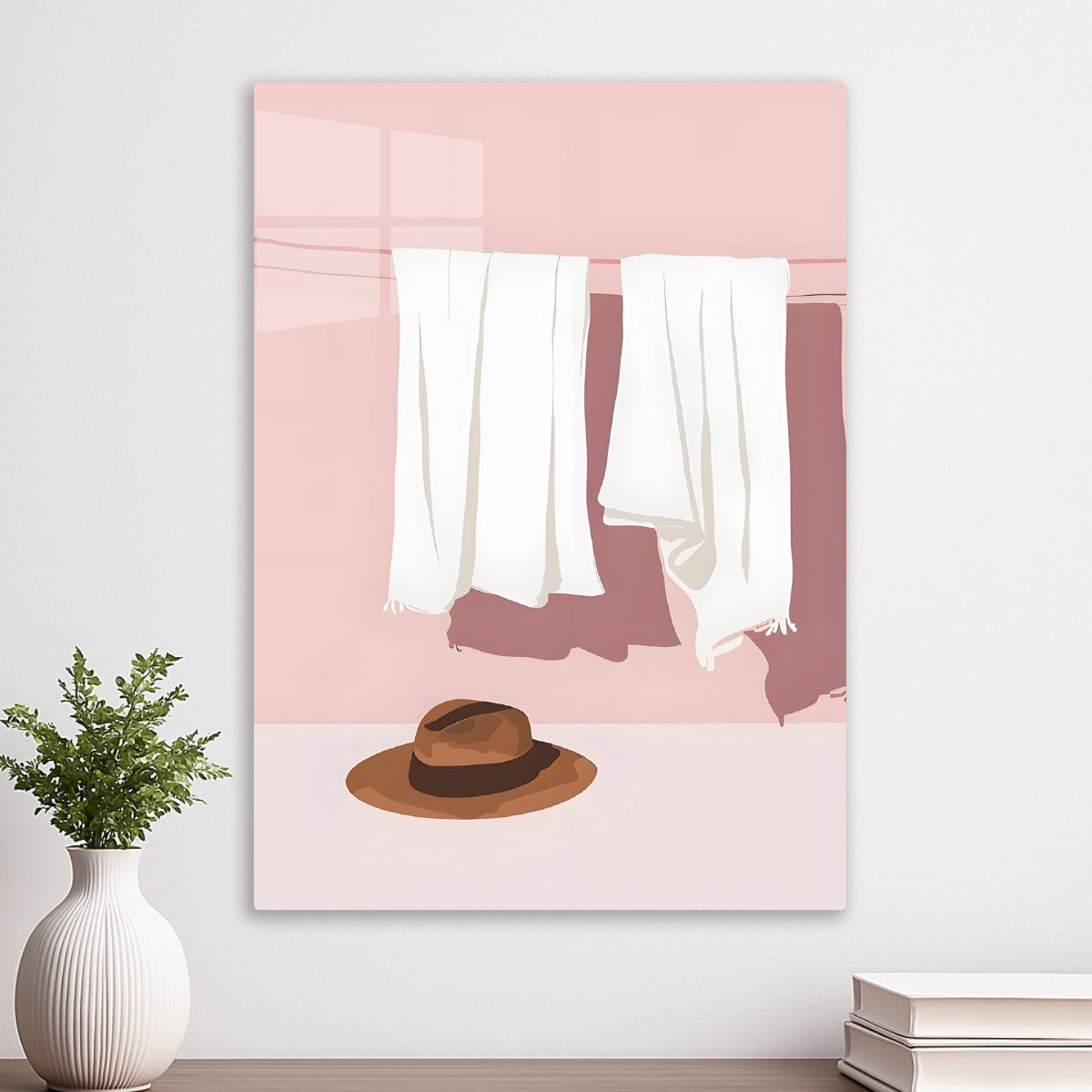 Minimal Laundry Scene Summer