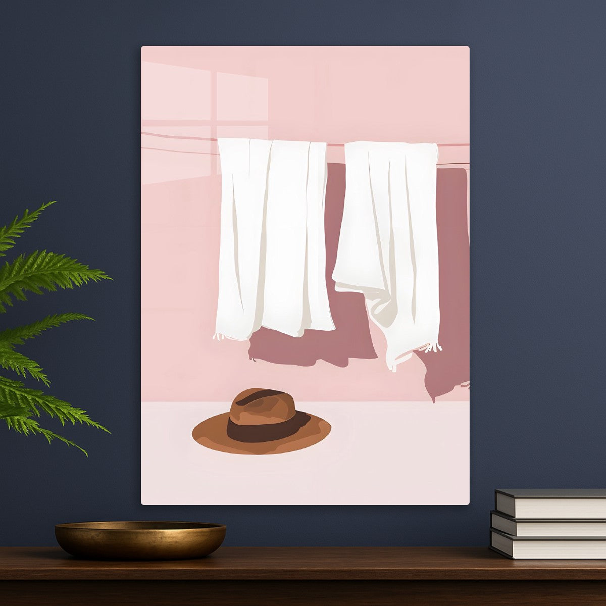 Minimal Laundry Scene Summer