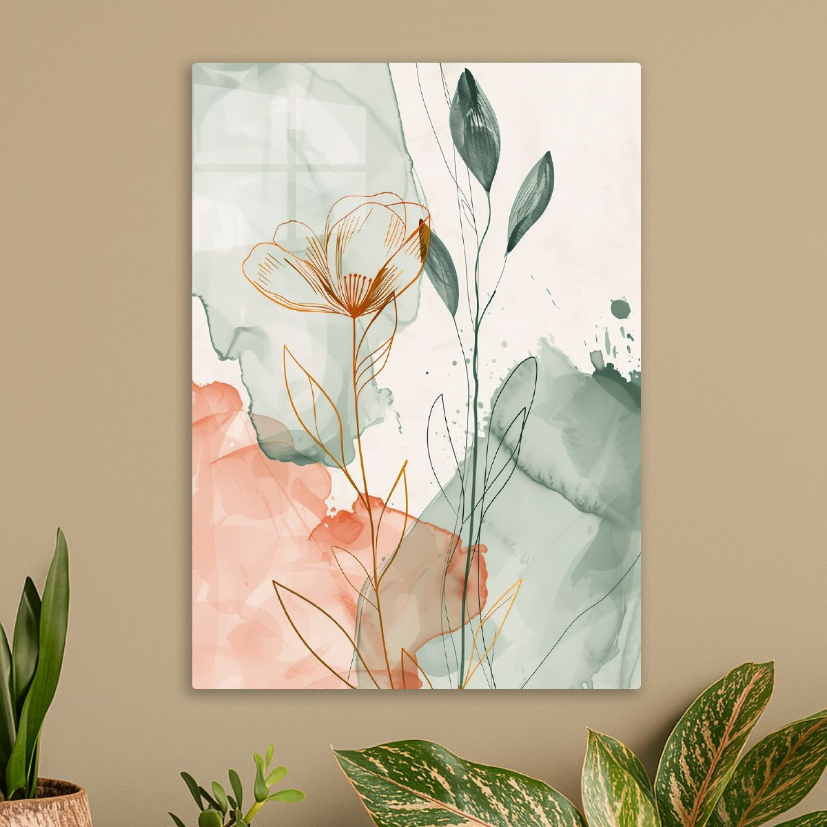 Soft Botanical Sketch