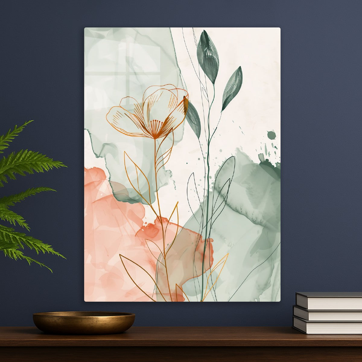 Soft Botanical Sketch