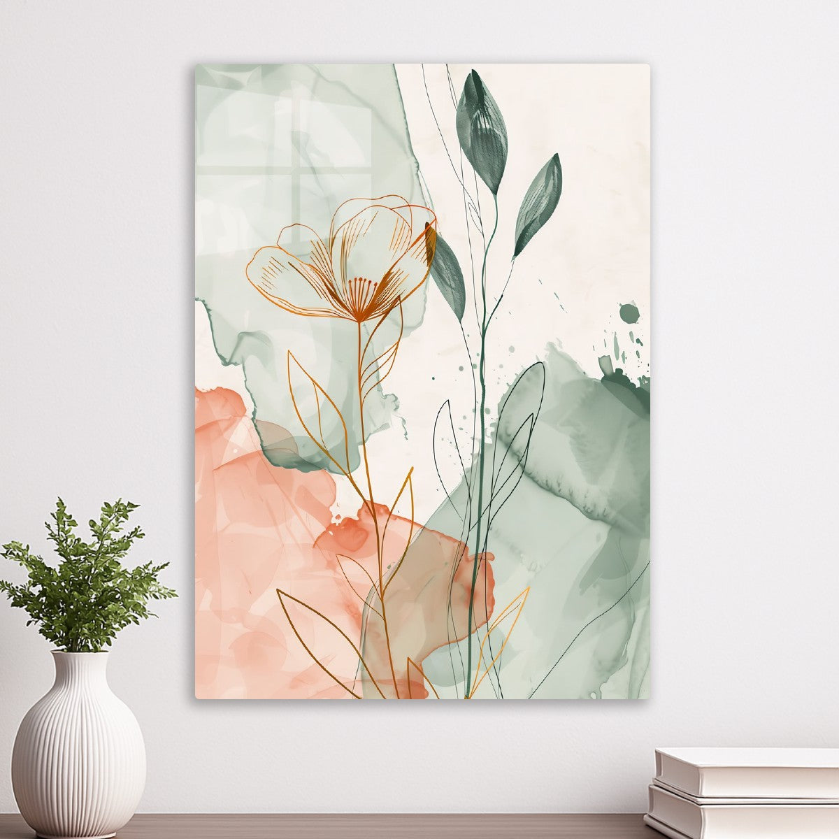 Soft Botanical Sketch