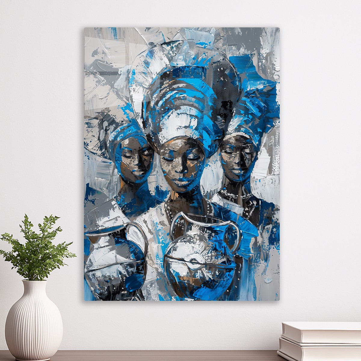 Regal Women in Blue African