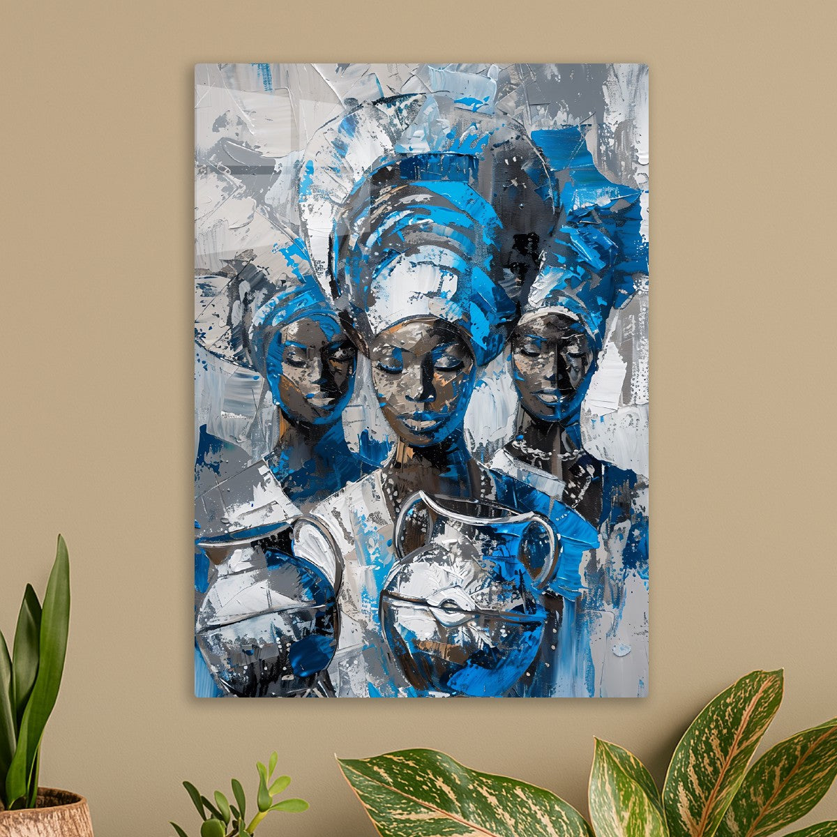 Regal Women in Blue African