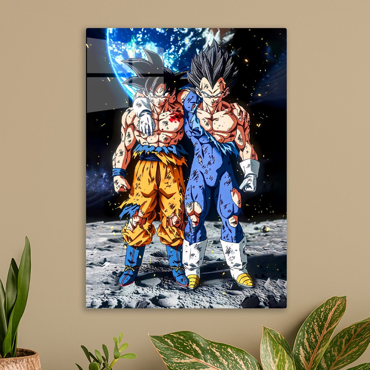 Son Goku and Vegeta