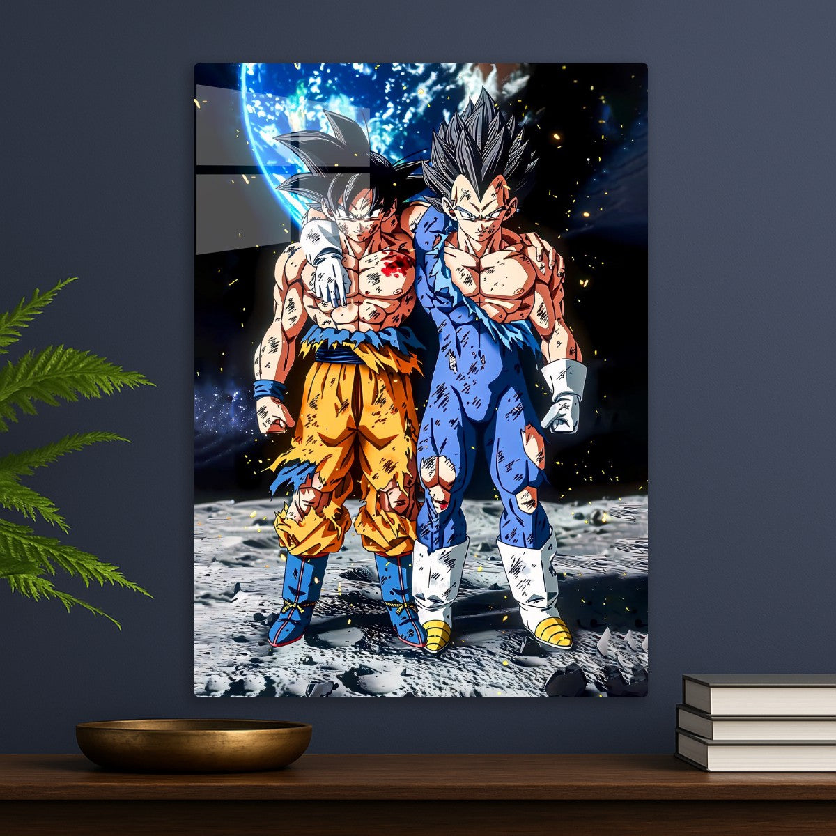 Son Goku and Vegeta