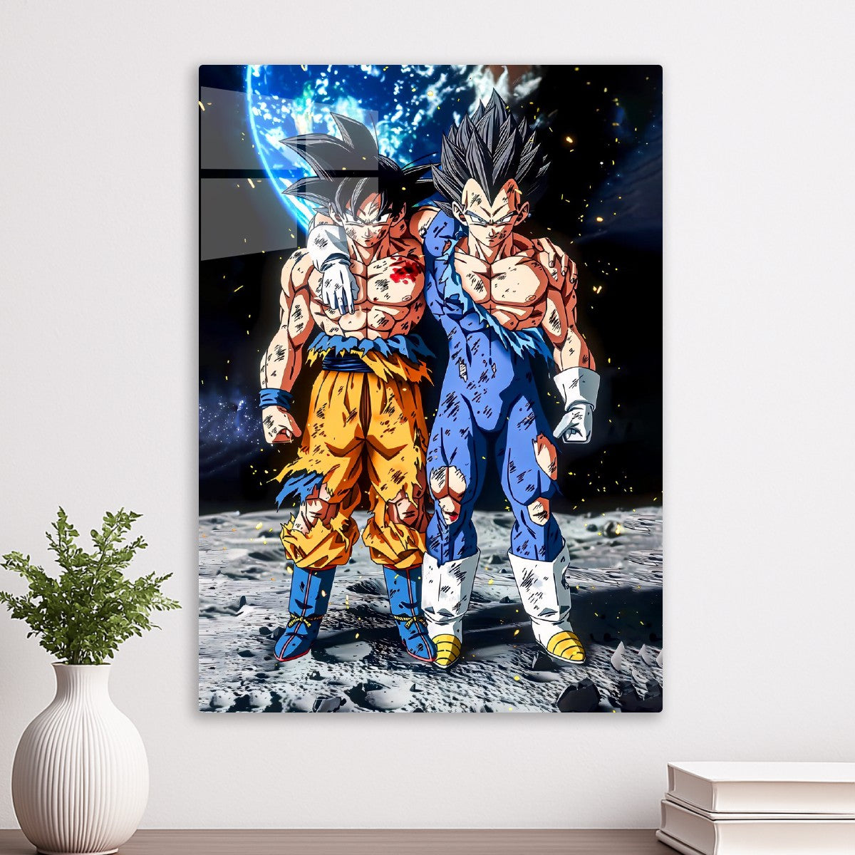Son Goku and Vegeta