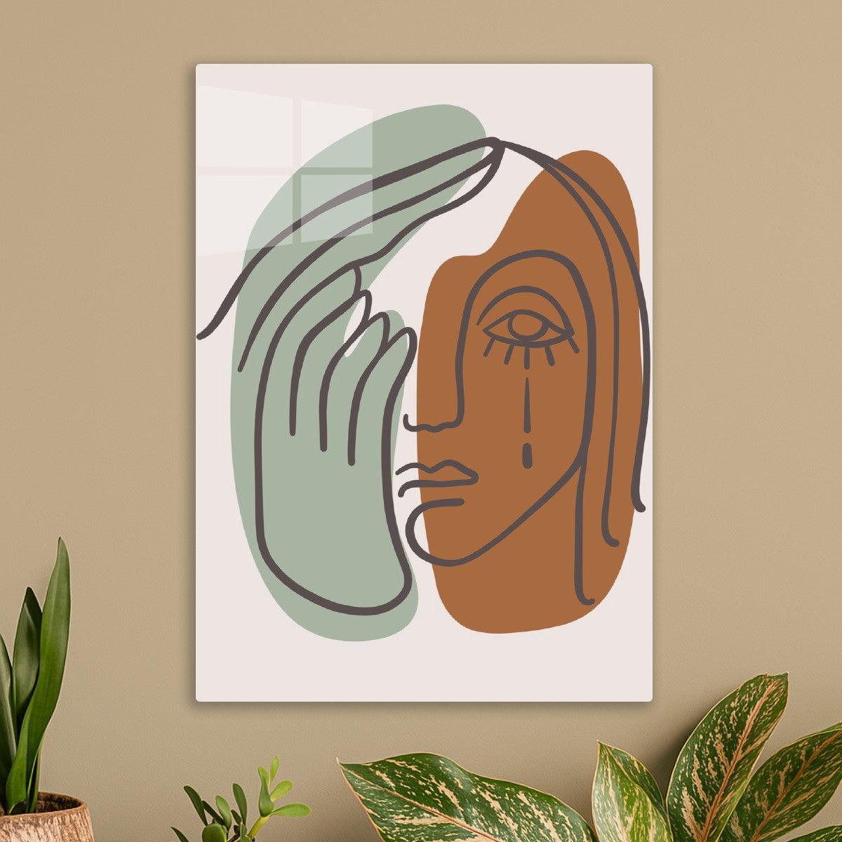 Emotional Line Portrait