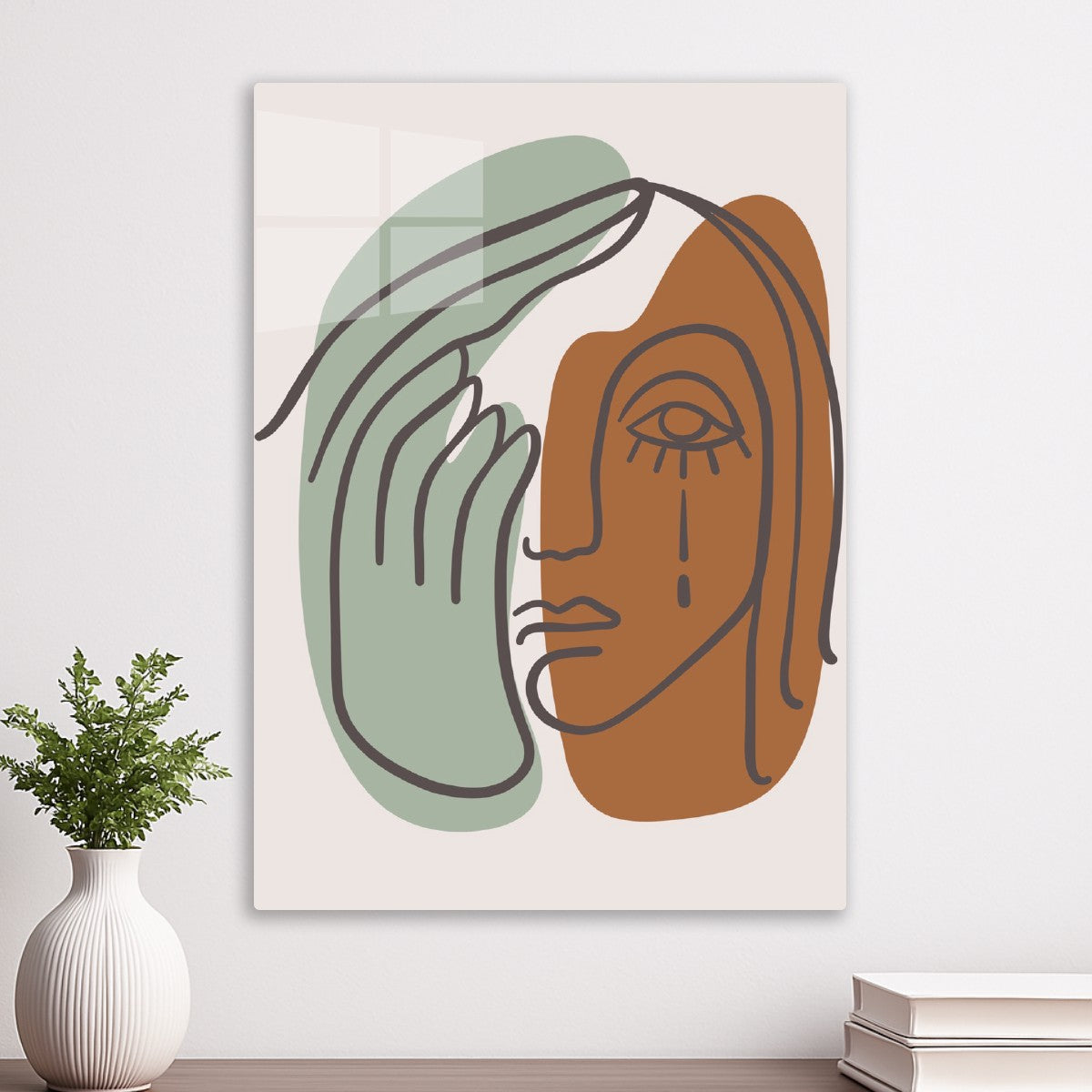 Emotional Line Portrait
