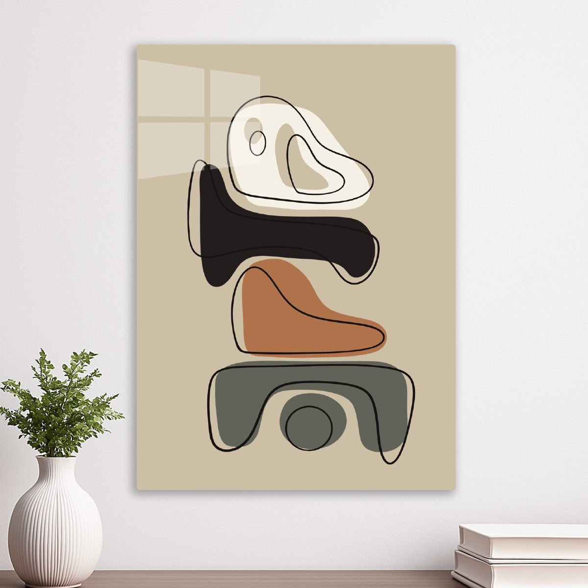 Neutral Abstract Shapes