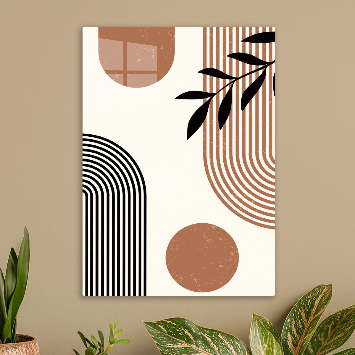 Abstract Mid-Century Print