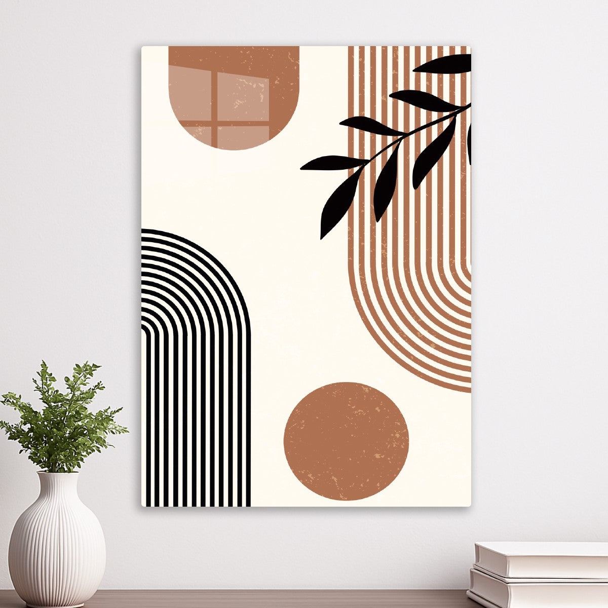 Abstract Mid-Century Print