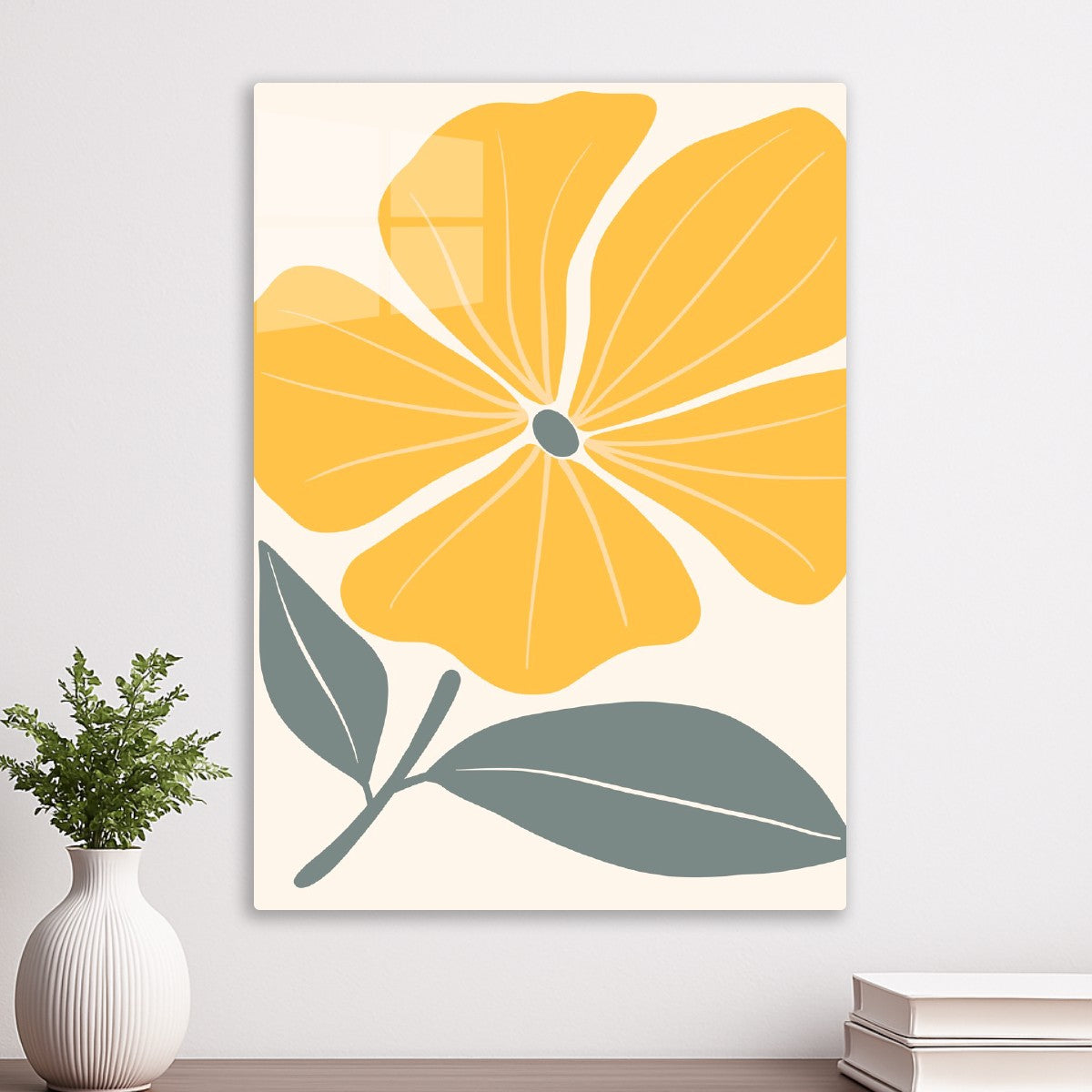 Yellow Bloom Minimalist
