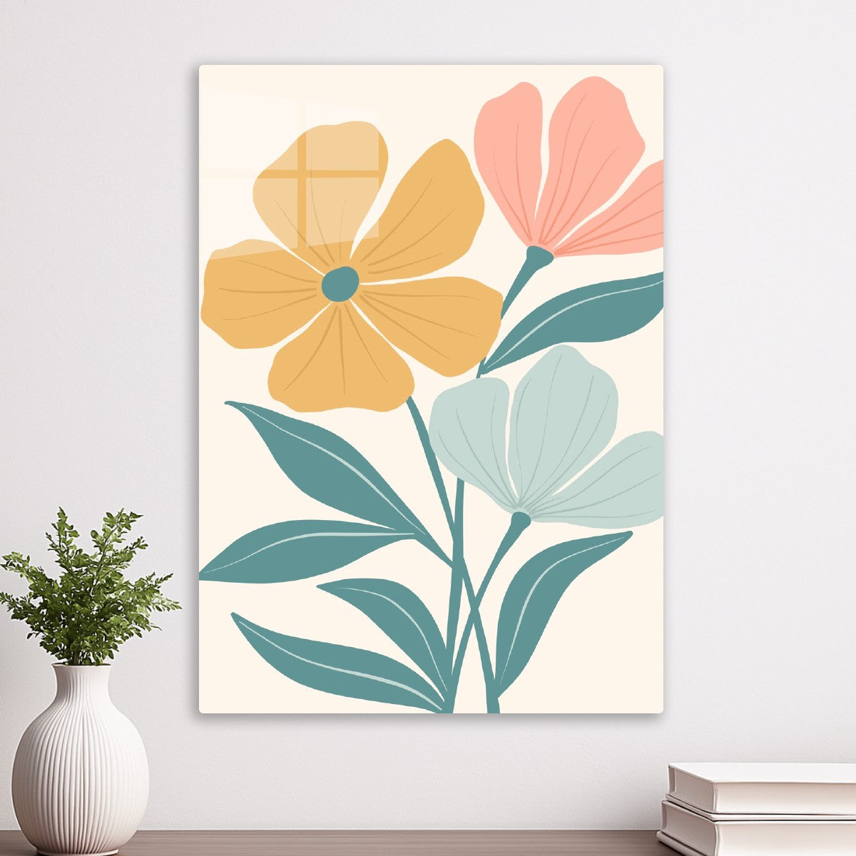 Pastel Trio Botanical Art