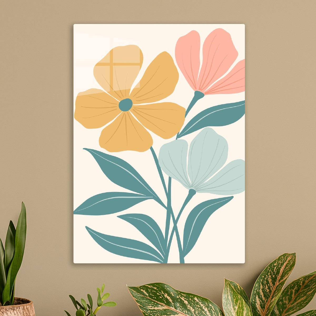 Pastel Trio Botanical Art