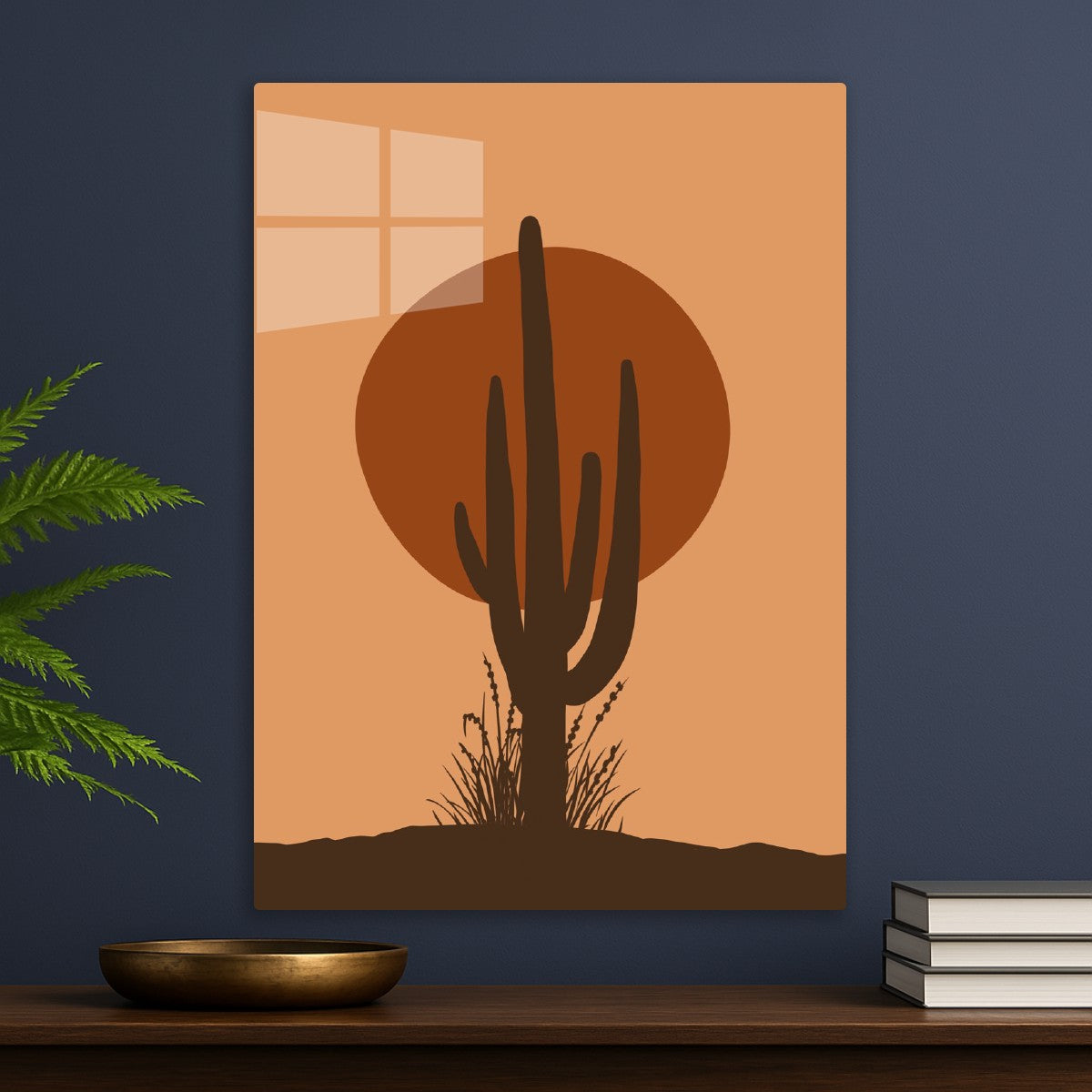 Southwest Cactus Sunset