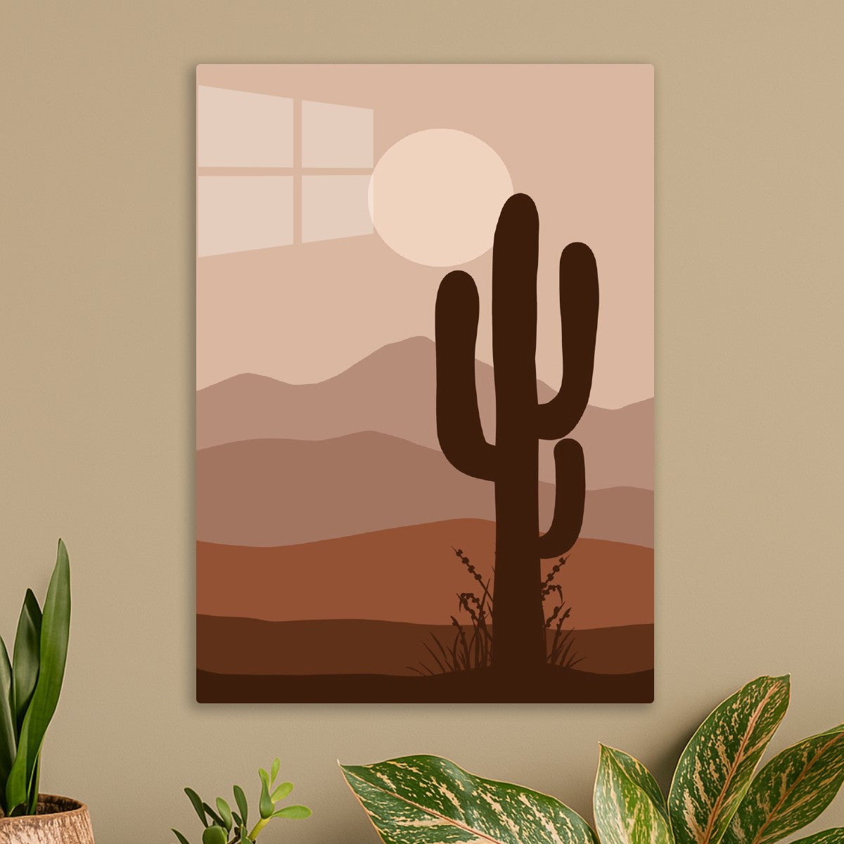 Desert Sunset Cactus