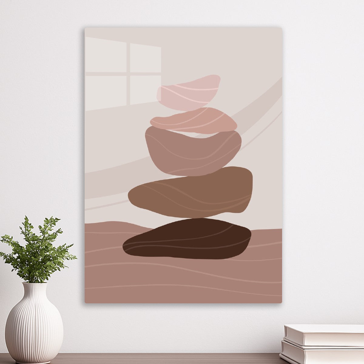Earthy Zen Stones