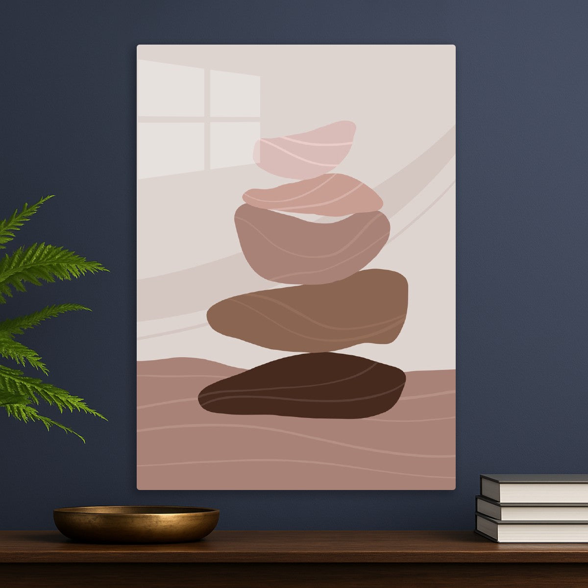 Earthy Zen Stones