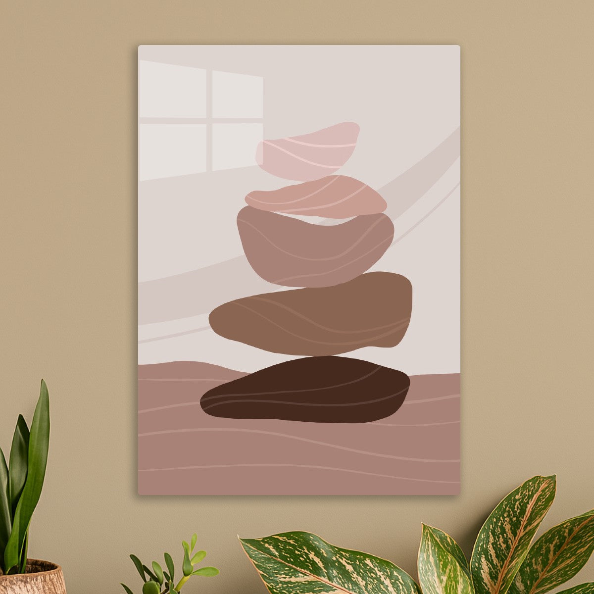 Earthy Zen Stones