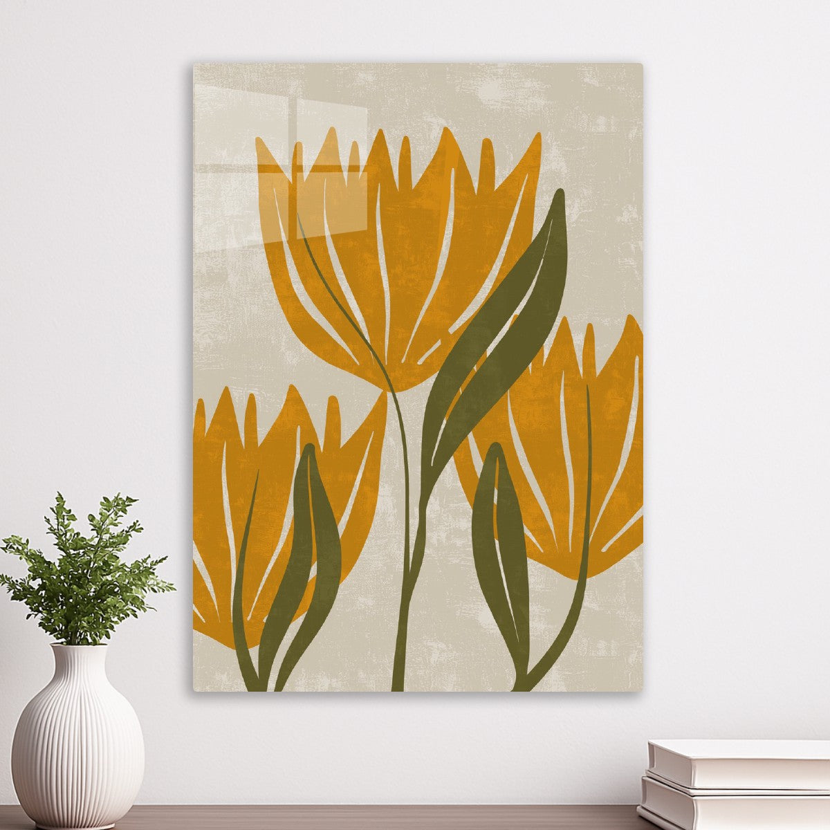 Radiant Sun Lines Flowers