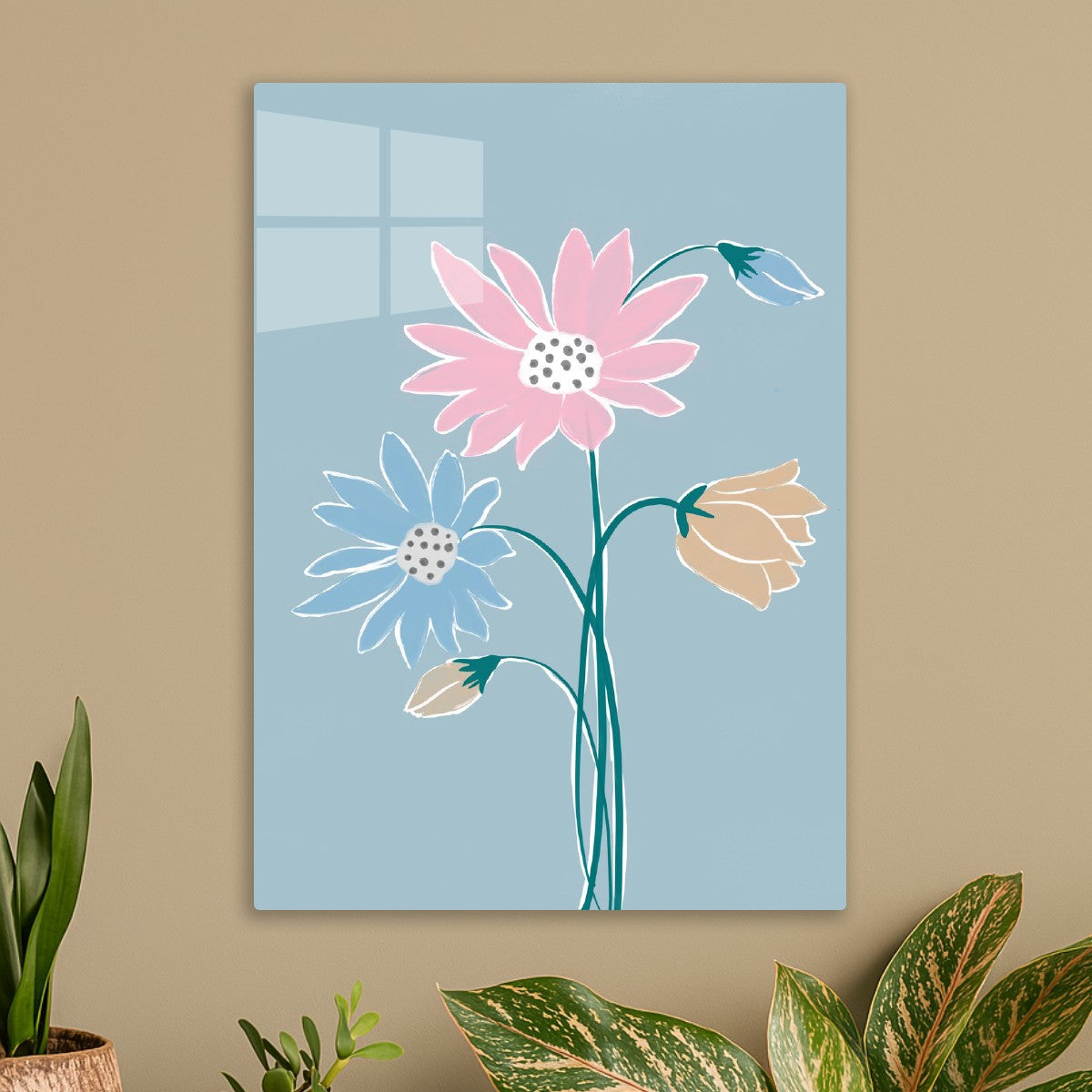 Pastel Wildflowers Art