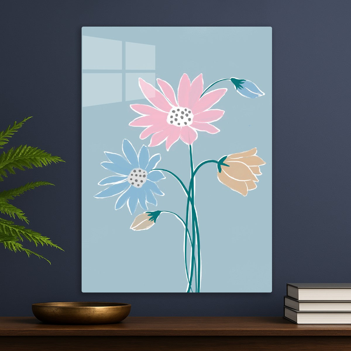 Pastel Wildflowers Art