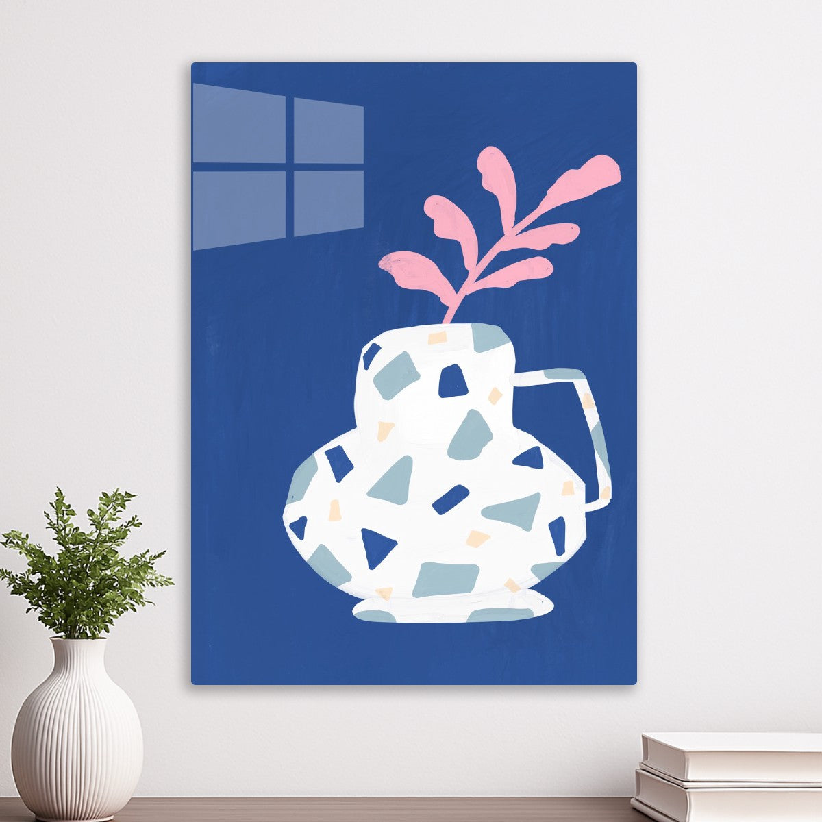 Terrazzo Vase Art Print