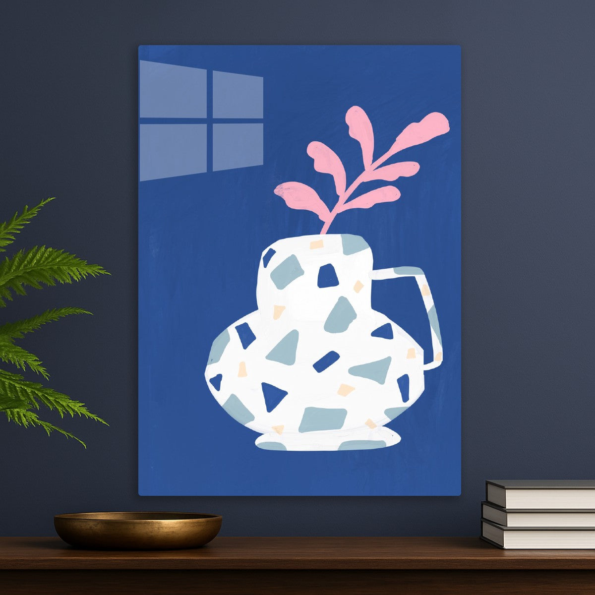 Terrazzo Vase Art Print