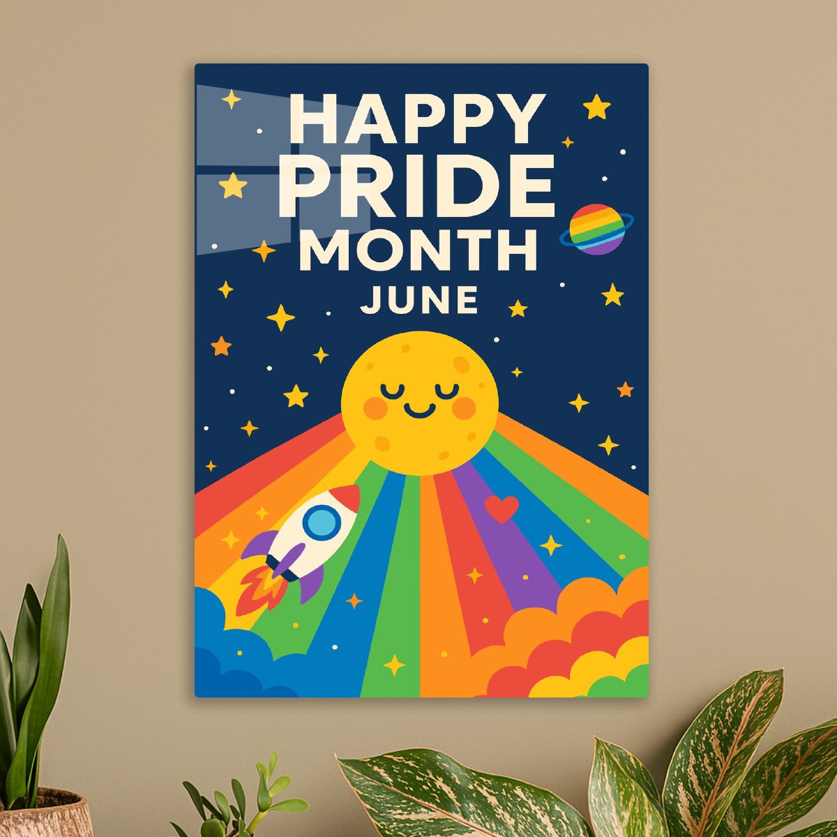 Happy Pride Month June View