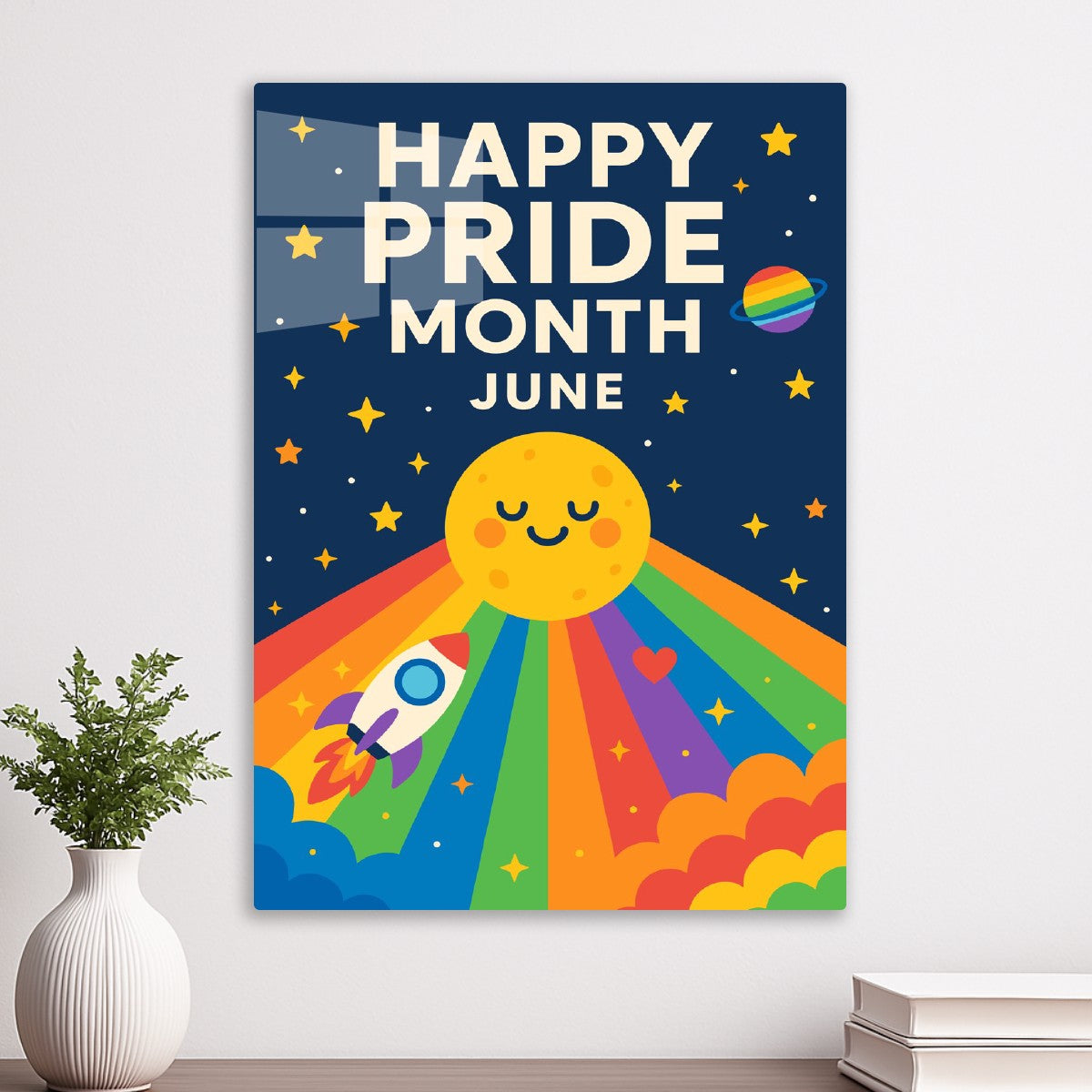 Happy Pride Month June View