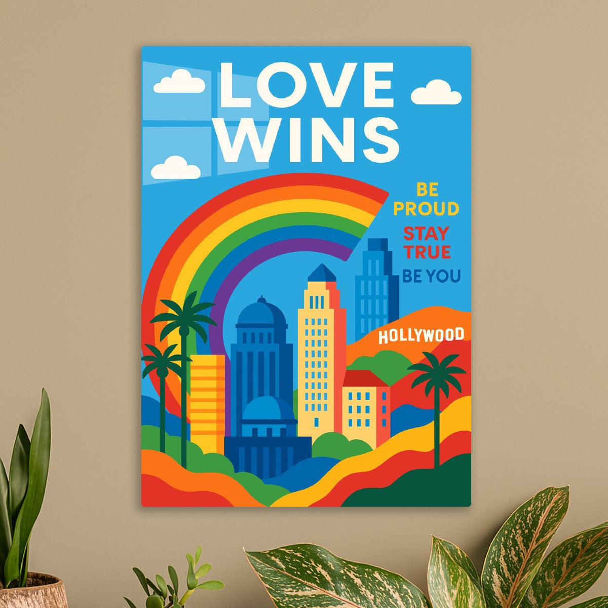 Love Wins Hollywood Pride Post