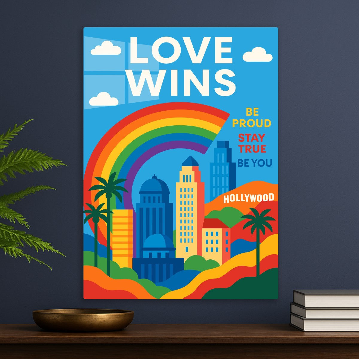 Love Wins Hollywood Pride Post