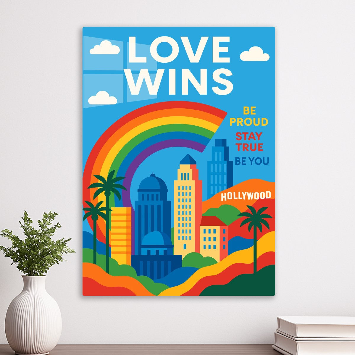 Love Wins Hollywood Pride Post
