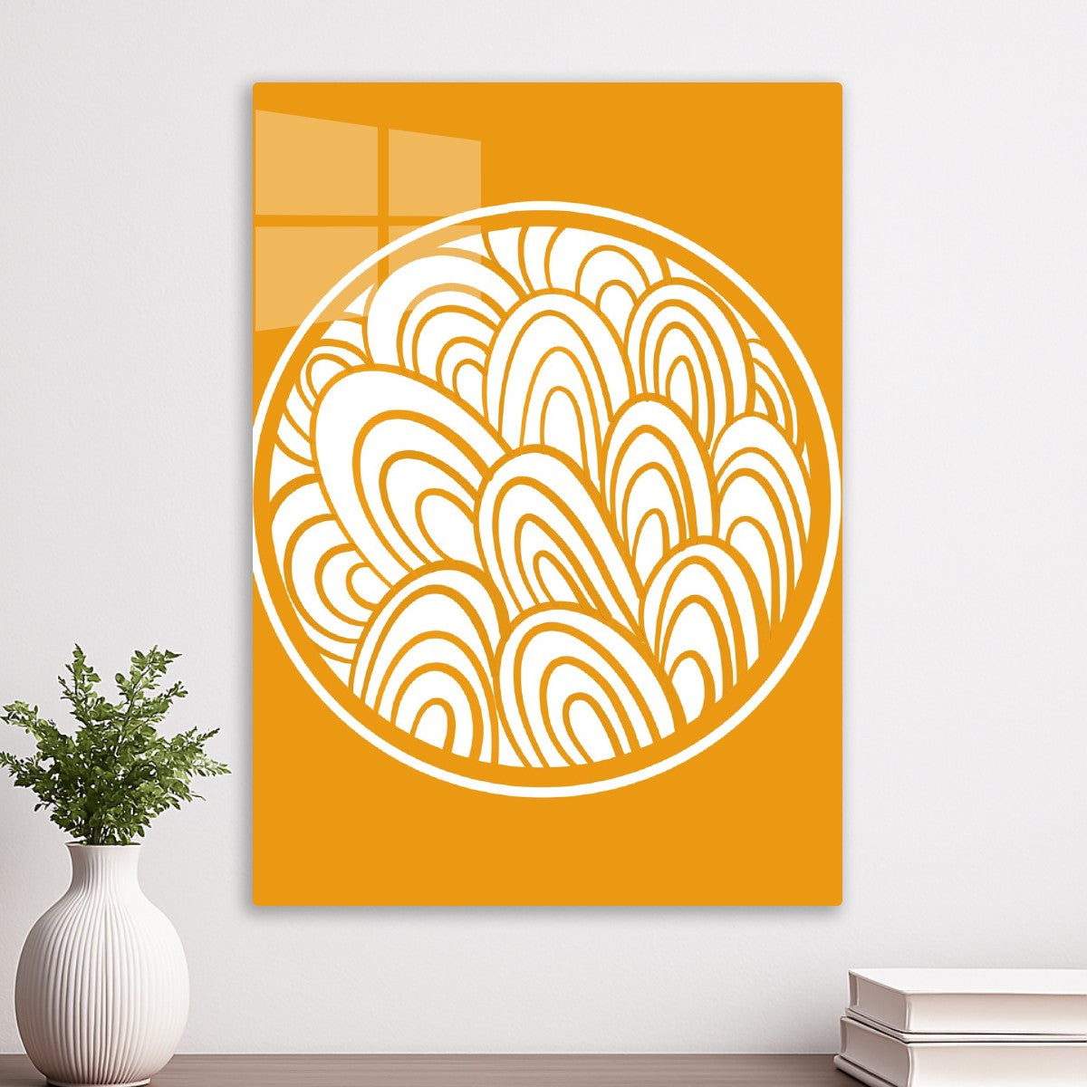 Abstract Gold Organic Design