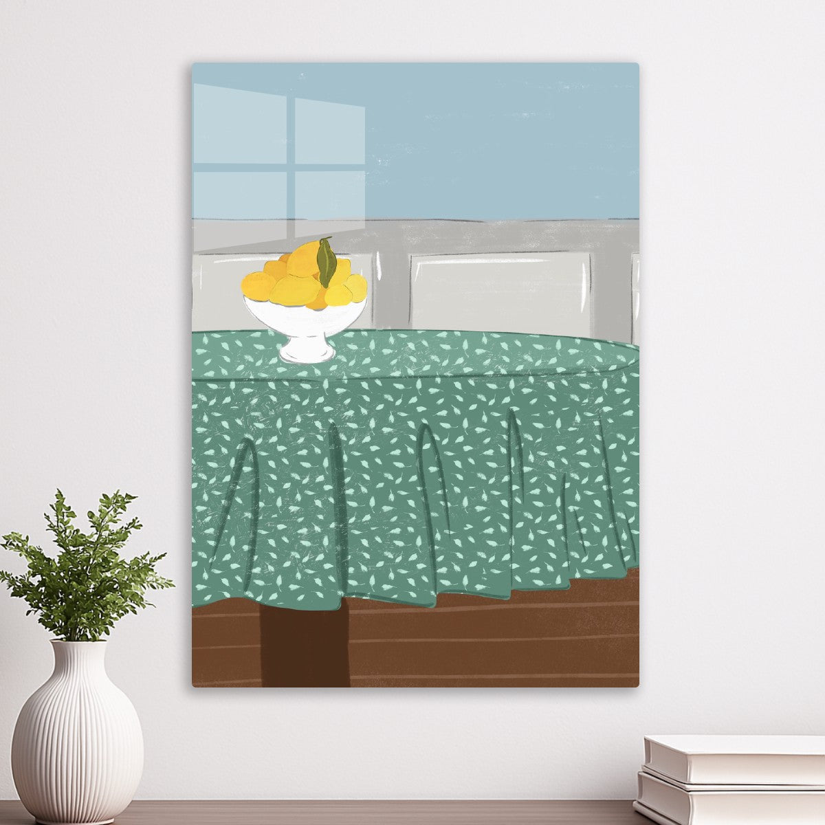 Lemon Table Scene