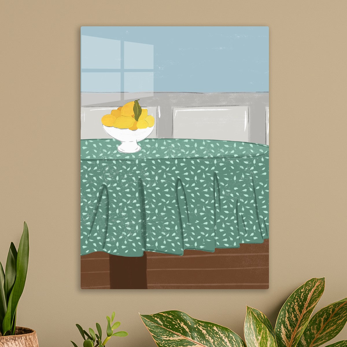 Lemon Table Scene