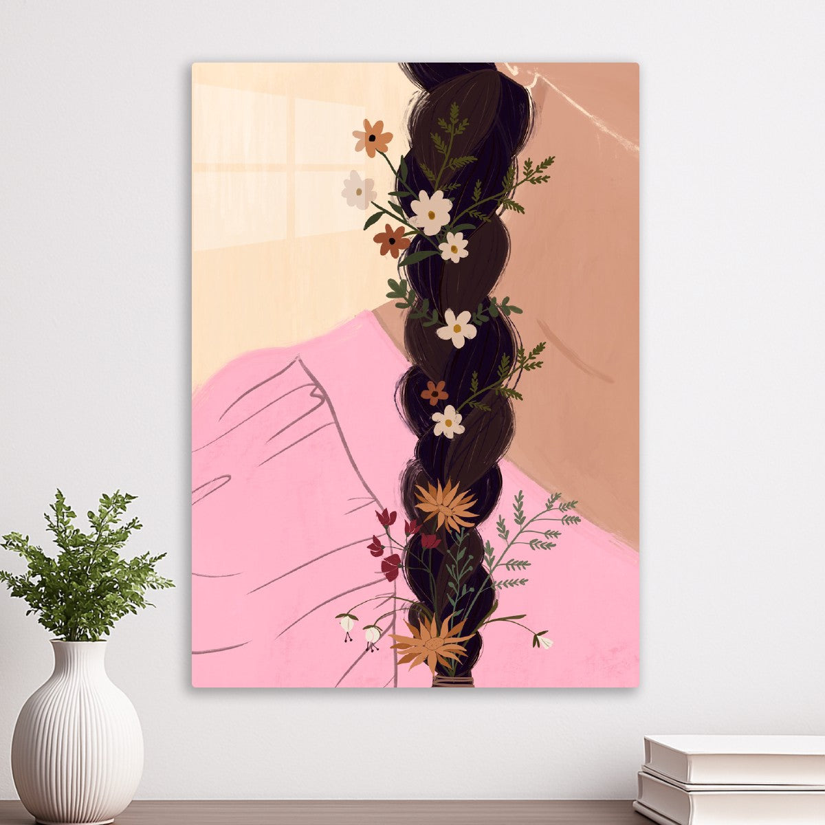 Floral Braid Beauty
