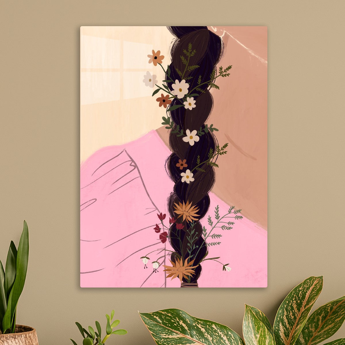 Floral Braid Beauty