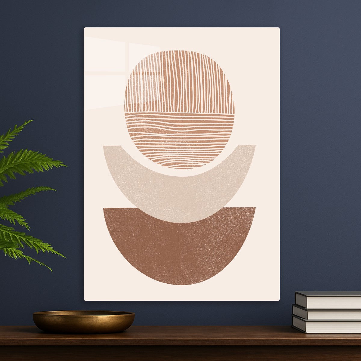 Earthy Geometric Stack