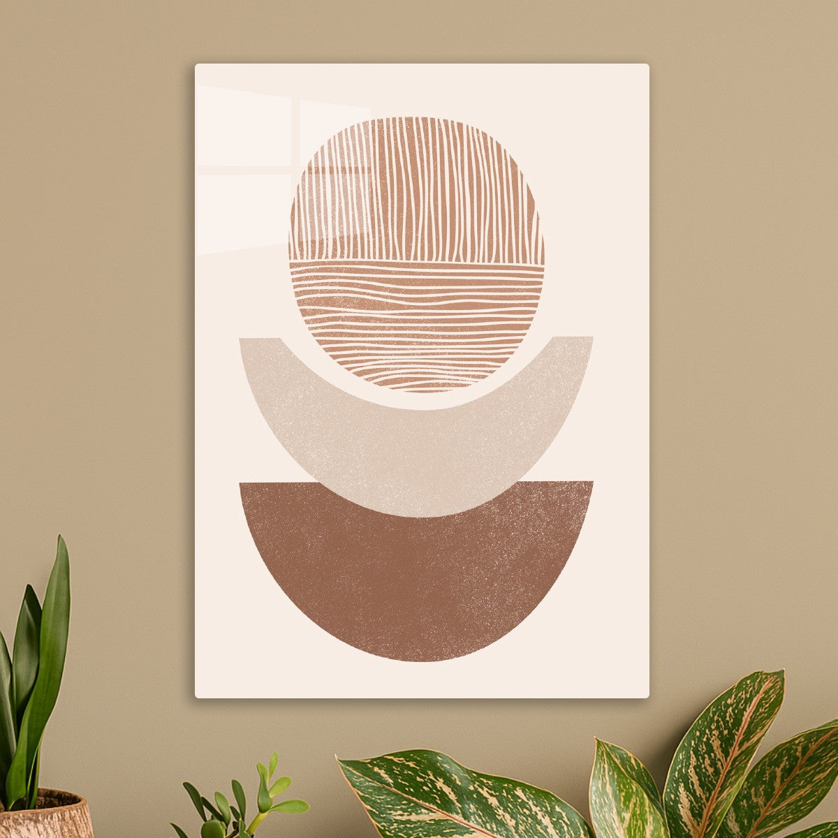 Earthy Geometric Stack
