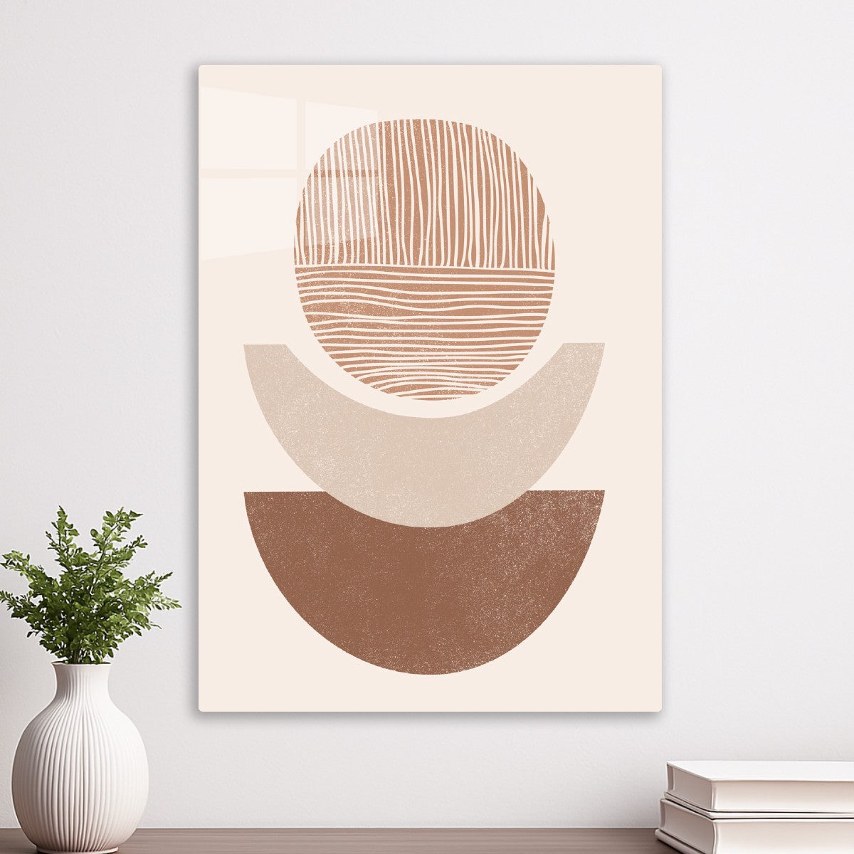Earthy Geometric Stack